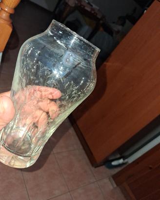 vaso in cristallo anni 60