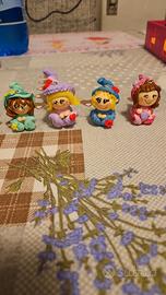 collane con bamboline fatte a mano