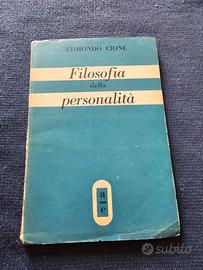 Filosofia della personalità - Edmondo Cione 1° ed