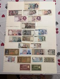 Collezione banconte lire Repubblica Italiana