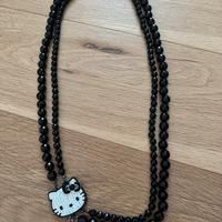 Collana perle Hello Kitty