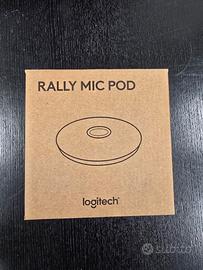 Logitech Rally mic pod, Grafite, Nero
