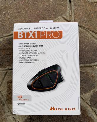 Interfono Bluetooth moto Midland BTX1 Pro