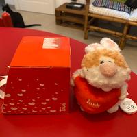Peluche coniglio con cuore Trudi