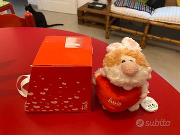 Peluche coniglio con cuore Trudi