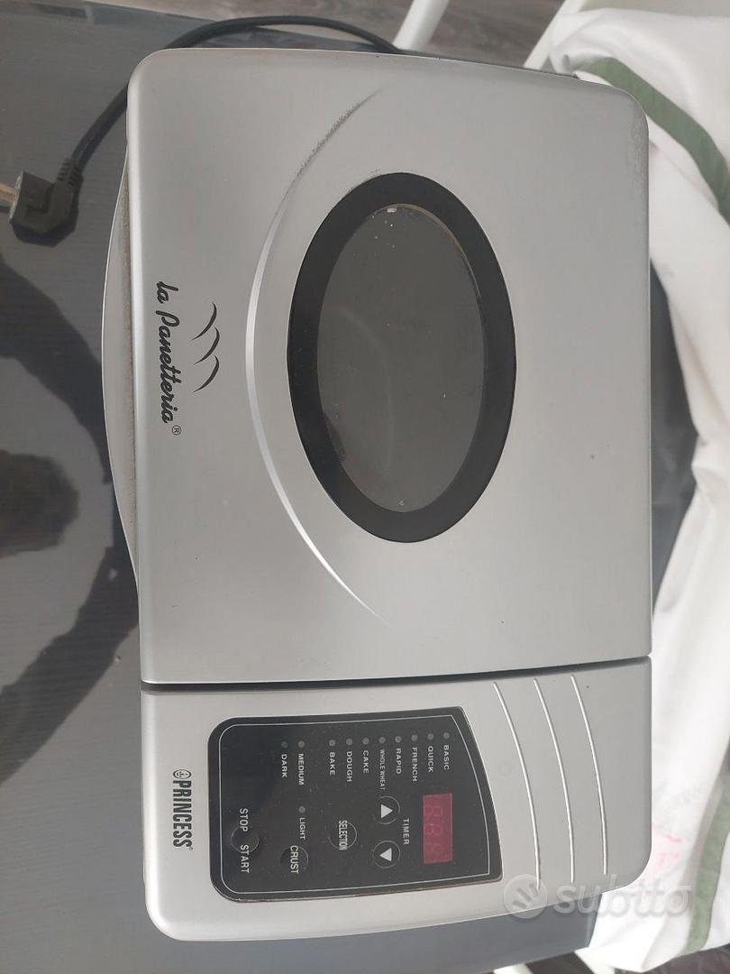 Macchina Per Pane Princess Con Dispensatore Automatico - 15 Programmi, 900g Capacità, Display LCD - Foto 9