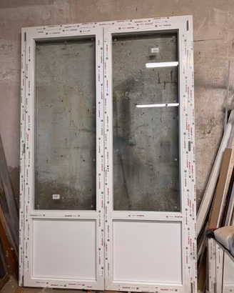 Porta-finestra PVC nuova imballata 166 × 259 cm