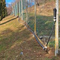 Impianto di irrigazione tubo diam 50 e raccordi 