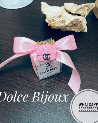 Bomboniera 18 anni tema borsa .chanel