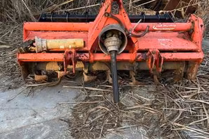 Fresa zappatrice maschio u 155 1,55 mt x trattore