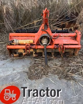 Fresa zappatrice maschio u 155 1,55 mt x trattore