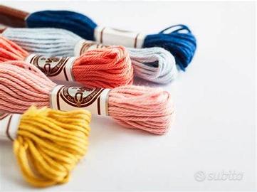 Filato da ricamo cotone lanato DMC