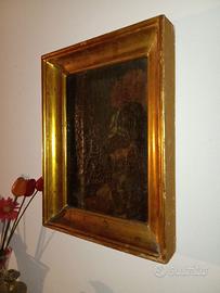 Quadro antico dipinto del 700 e cornice