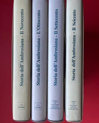 STORIA DELL'AMBROSIANA  (4 volumi)