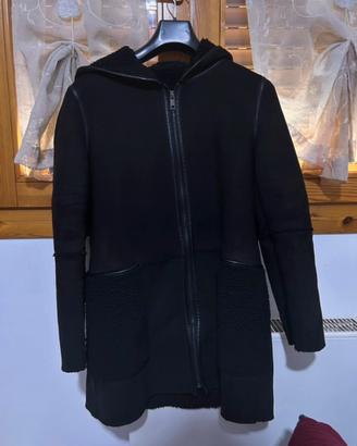 Cappotto nero da donna di OVS (Taglia 42)