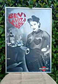Insegna Quadro MARTINI anni 90 