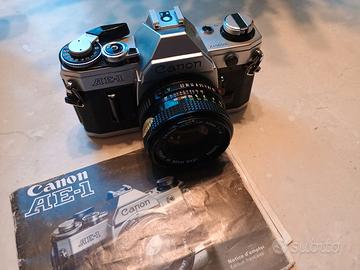 Canon AE-1 con 50mm
