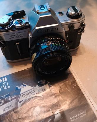 Canon AE-1 con 50mm