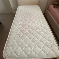 Letti singoli contenitore 100x200 materasso memory