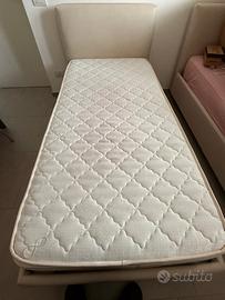 Letti singoli contenitore 100x200 materasso memory