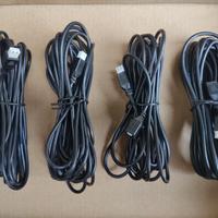 4 prolunghe da 4 metri cad per sensori parcheggio