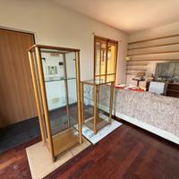 Vetrinette espositive in legno/vetro con chiave