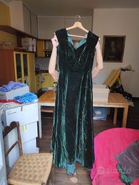 vestito vintage di velluto 