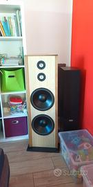 open baffle, diffusori a dipolo, prezzo trattabile