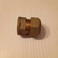 Raccordo in ottone Niples D. 22 x 3/4'' F