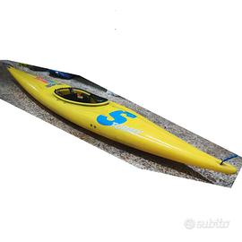 Canoa Kayak completa di Pagaia e paraspruzzi