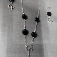 set gioielli Cesare paciotti  collana e orecchini 