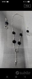 set gioielli Cesare paciotti  collana e orecchini 