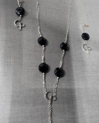 set gioielli Cesare paciotti  collana e orecchini 