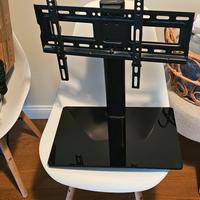 supporto tv in vetro girevole 26 a 55 pollici