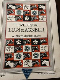 Libro Trilussa  lupi e agnelli 1927