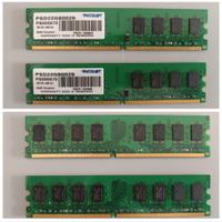 2 banchi RAM 2gb ddr2 (totali 4gb)