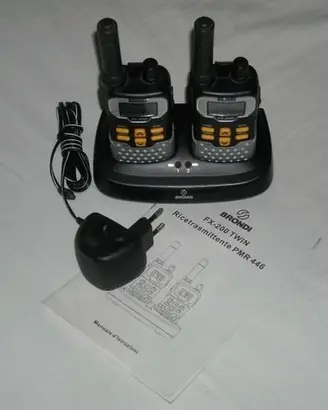 ricetrasmettitori Brondi FX-200 batterie nuove!