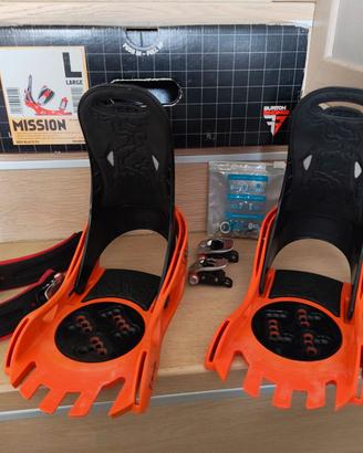 Ricambi attacchi snowboard Burton dischi 3D 4x4