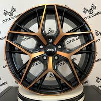 4 CERCHI IN LEGA JEEP RENEGADE COMPASS DA 19 NUOVI