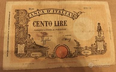 Italia-100 lire(09/12/1942)