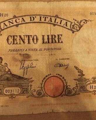 Italia-100 lire(09/12/1942)