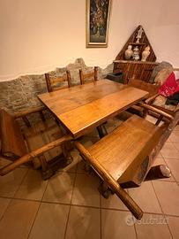 tavolo in legno 6 posti 