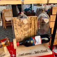 Porta bottiglia in legno