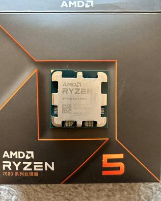 processore cpu amd rayzen 5 7600x