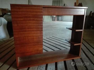 Specchiera da bagno mobiletto