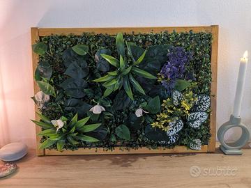 Giardino verticale Zen con cornice