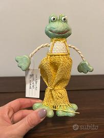 Statuetta Rana Fatta a Mano