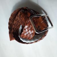 Cintura intrecciata pelle (535)