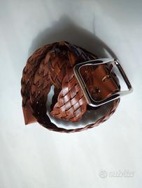 Cintura intrecciata pelle (535)