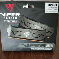 Patriot Viper Steel RAM DDR4 3200 MHz 32GB(2x16GB)